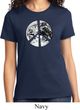 Ladies Peace Shirt Peace Earth Tee T-Shirt
