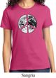 Ladies Peace Shirt Peace Earth Tee T-Shirt
