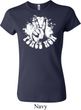 Ladies Peace Shirt Peace Now Crewneck Tee T-Shirt