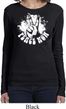 Ladies Peace Shirt Peace Now Long Sleeve Tee T-Shirt