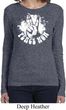 Ladies Peace Shirt Peace Now Long Sleeve Tee T-Shirt