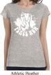Ladies Peace Shirt Peace Now Longer Length Tee T-Shirt