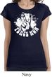 Ladies Peace Shirt Peace Now Longer Length Tee T-Shirt
