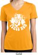 Ladies Peace Shirt Peace Now Moisture Wicking V-neck Tee