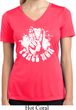 Ladies Peace Shirt Peace Now Moisture Wicking V-neck Tee