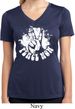 Ladies Peace Shirt Peace Now Moisture Wicking V-neck Tee
