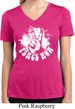 Ladies Peace Shirt Peace Now Moisture Wicking V-neck Tee