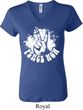 Ladies Peace Shirt Peace Now V-neck Tee T-Shirt
