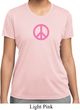Ladies Peace Shirt Pink Peace Moisture Wicking Tee T-Shirt