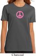 Ladies Peace Shirt Pink Peace Organic Tee T-Shirt