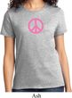 Ladies Peace Shirt Pink Peace Tee T-Shirt