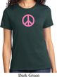 Ladies Peace Shirt Pink Peace Tee T-Shirt