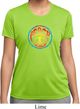 Ladies Peace Shirt Psychedelic Peace Moisture Wicking Tee T-Shirt