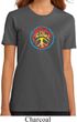 Ladies Peace Shirt Psychedelic Peace Organic Tee T-Shirt
