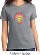 Ladies Peace Shirt Psychedelic Peace Tee T-Shirt