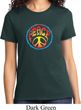 Ladies Peace Shirt Psychedelic Peace Tee T-Shirt