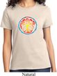 Ladies Peace Shirt Psychedelic Peace Tee T-Shirt