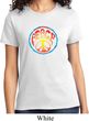 Ladies Peace Shirt Psychedelic Peace Tee T-Shirt