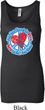 Ladies Peace Tanktop All You Need is Love Longer Length Tank Top