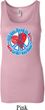 Ladies Peace Tanktop All You Need is Love Longer Length Tank Top