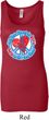 Ladies Peace Tanktop All You Need is Love Longer Length Tank Top