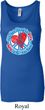 Ladies Peace Tanktop All You Need is Love Longer Length Tank Top