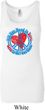 Ladies Peace Tanktop All You Need is Love Longer Length Tank Top