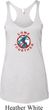 Ladies Peace Tanktop Come Together Tri Blend Racerback Tank Top