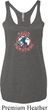 Ladies Peace Tanktop Come Together Tri Blend Racerback Tank Top