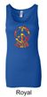 Ladies Peace Tanktop Funky Peace Longer Length Tank Top