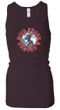 Ladies Peace Tanktop Give Peace a Chance Longer Length Racerback Tank