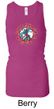 Ladies Peace Tanktop Give Peace a Chance Longer Length Racerback Tank