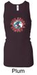Ladies Peace Tanktop Give Peace a Chance Longer Length Racerback Tank