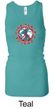 Ladies Peace Tanktop Give Peace a Chance Longer Length Racerback Tank