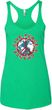 Ladies Peace Tanktop Give Peace a Chance Tri Blend Racerback Tank Top