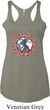 Ladies Peace Tanktop Give Peace a Chance Tri Blend Racerback Tank Top