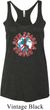 Ladies Peace Tanktop Give Peace a Chance Tri Blend Racerback Tank Top