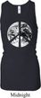 Ladies Peace Tanktop Peace Earth Longer Length Racerback Tank Top