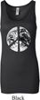 Ladies Peace Tanktop Peace Earth Longer Length Tank Top