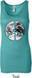 Ladies Peace Tanktop Peace Earth Longer Length Tank Top