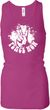 Ladies Peace Tanktop Peace Now Longer Length Racerback Tank