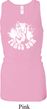 Ladies Peace Tanktop Peace Now Longer Length Racerback Tank