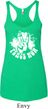 Ladies Peace Tanktop Peace Now Tri Blend Racerback Tank Top