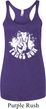 Ladies Peace Tanktop Peace Now Tri Blend Racerback Tank Top