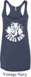 Ladies Peace Tanktop Peace Now Tri Blend Racerback Tank Top
