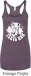 Ladies Peace Tanktop Peace Now Tri Blend Racerback Tank Top