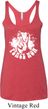Ladies Peace Tanktop Peace Now Tri Blend Racerback Tank Top