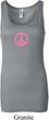 Ladies Peace Tanktop Pink Peace Longer Length Tank Top