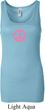 Ladies Peace Tanktop Pink Peace Longer Length Tank Top