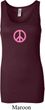 Ladies Peace Tanktop Pink Peace Longer Length Tank Top